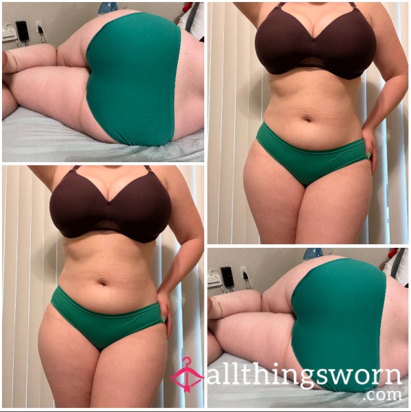 Green Full Coverage Panties
