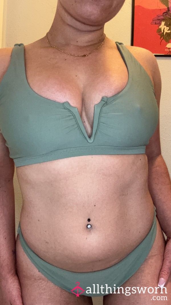 Green Fullback Bikini 👙