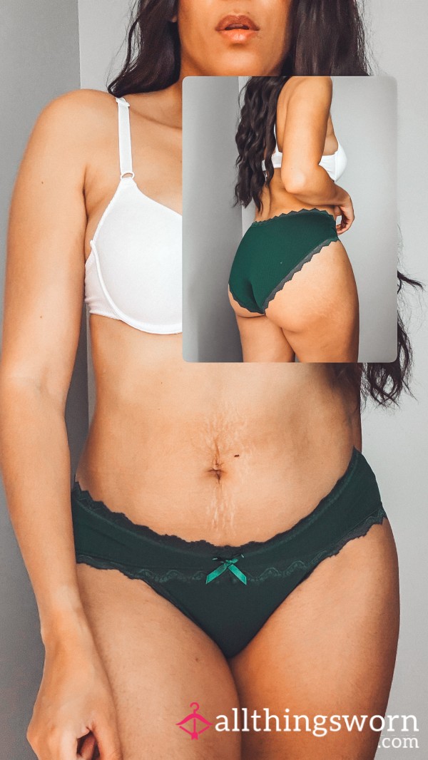 Green Fullback Panties