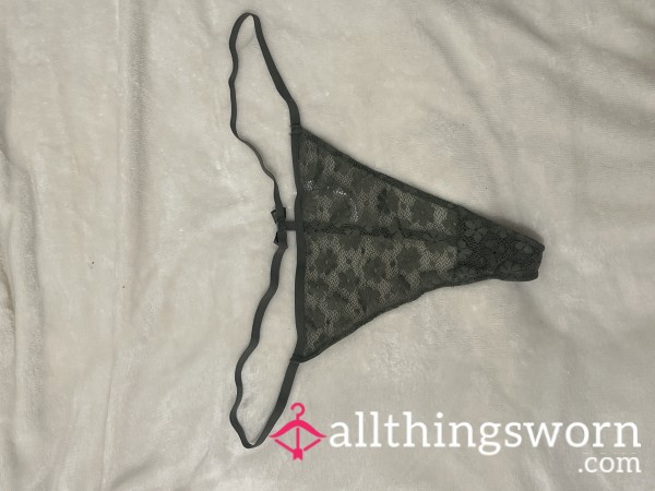 Green G String Worn While I Have Fun ;)