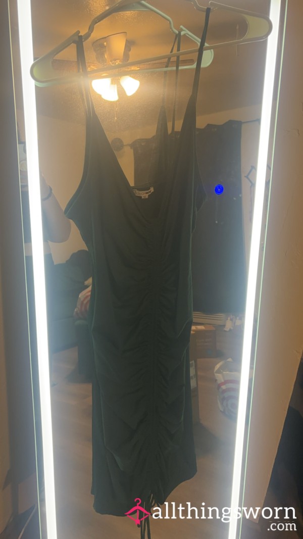 Come Dress Up In My Well Used S**y Green Dress