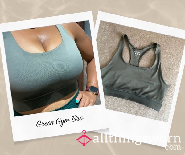 Green Gym Bra