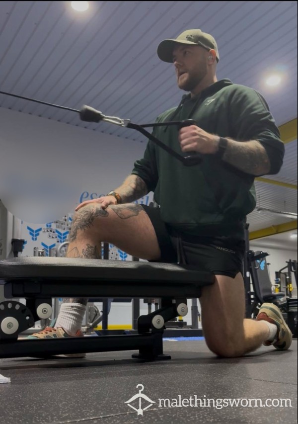 Green Gymshark Hoody