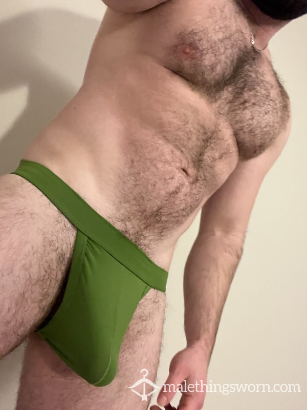 Green Hockey Jock
