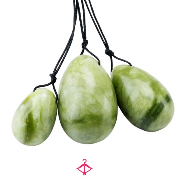 Green Jade Stone Kegel Ball 💚