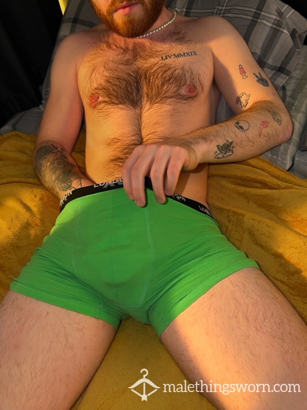 Green Jerk Boxers – Heavy Personal Wear😈