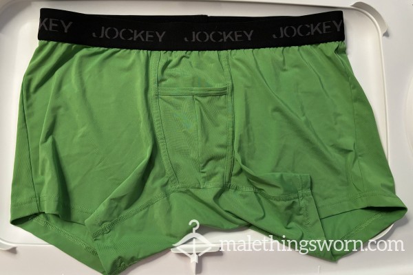 Green Jockey Athletic Boxer Briefs Worn By Travis Size XL