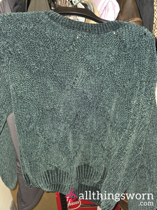 Green Knitted Sweater