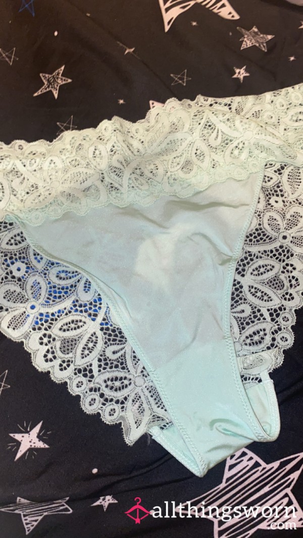 Green Lace Bandeau Midi Knickers