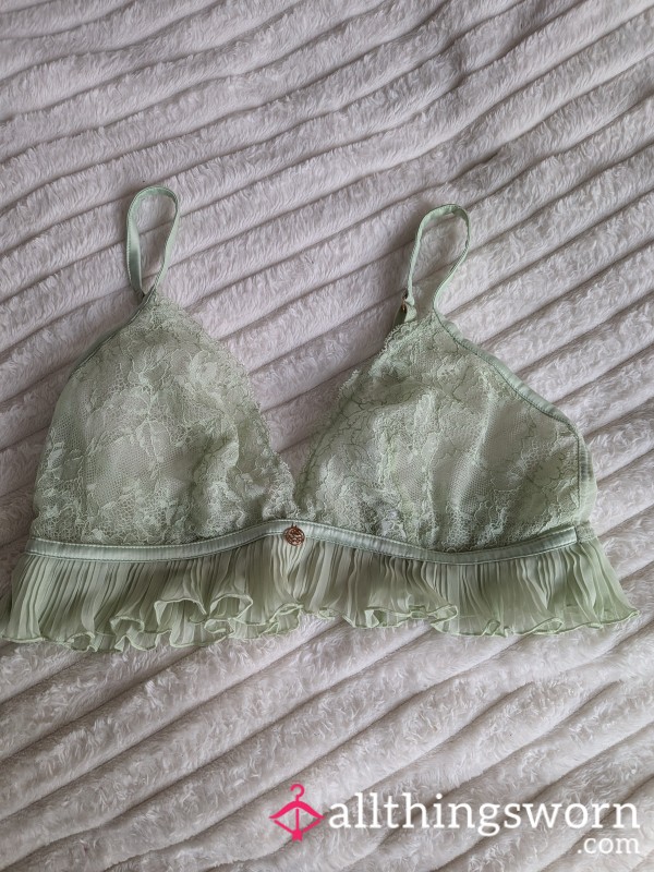 Green Lace Bralette