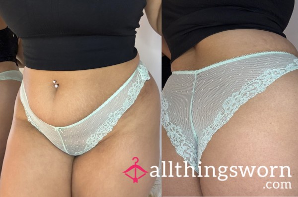 Green Lace Panties