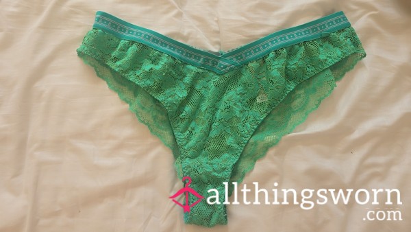 Green Lace Panties