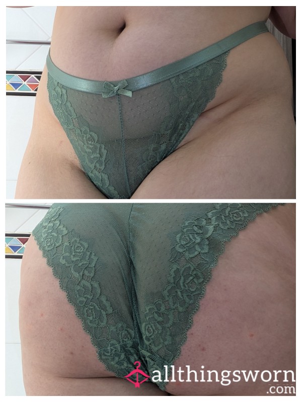 Green Lace Panty