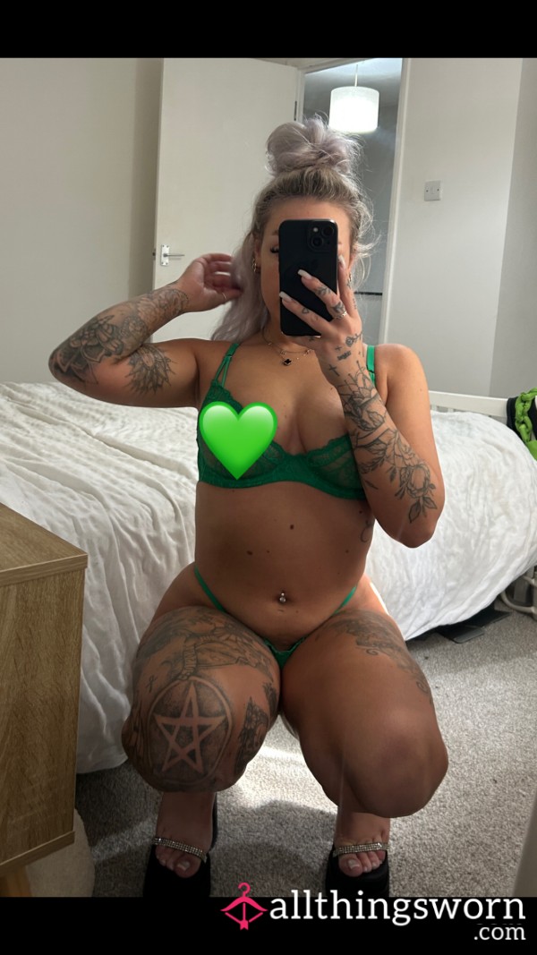 Green Lace Set💚