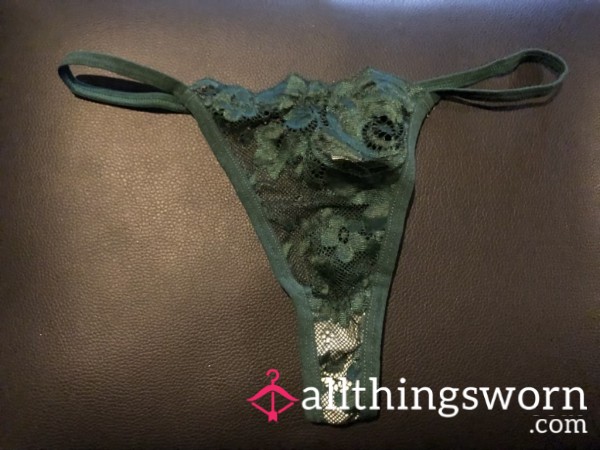 Green Lace Thongs💚