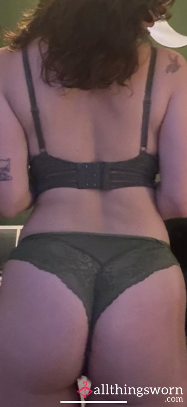 Green, Lacy And Only Worn For You X