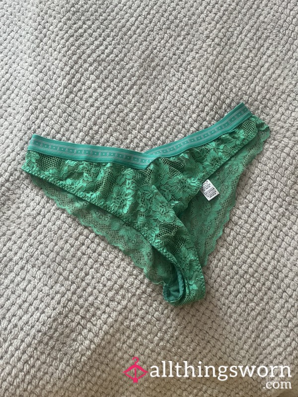 Green Lacy Panties