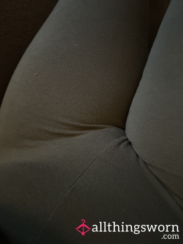 Green Leggings Gym Wear