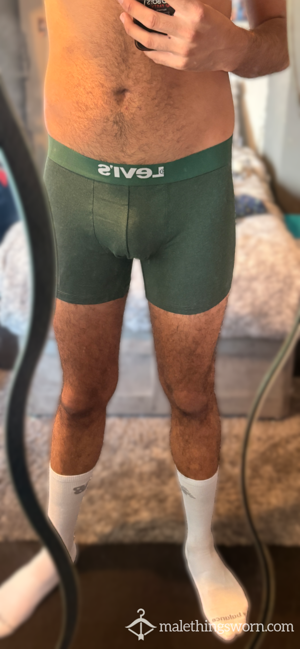 Green Levi’s Boxers