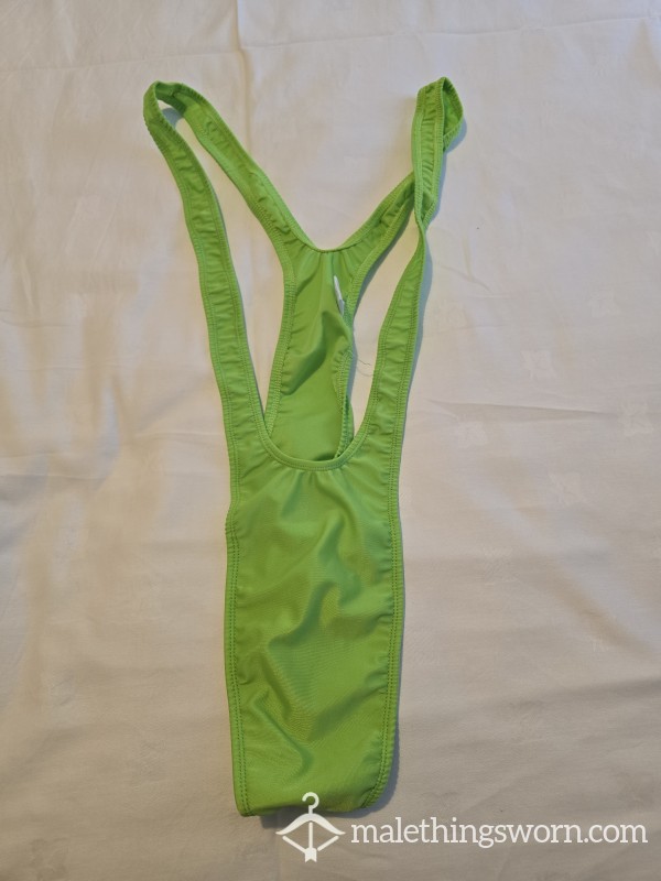 Green Mankini One Size