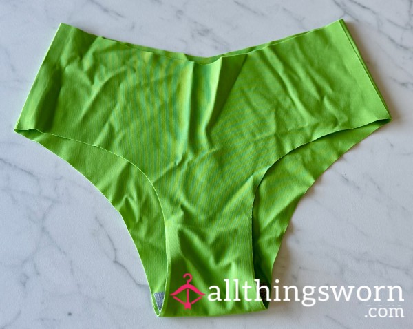 Green Nylon Panties