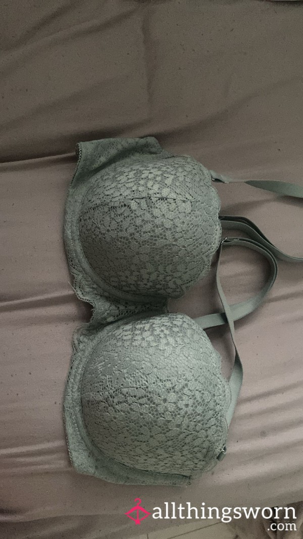 Green Padded Bra