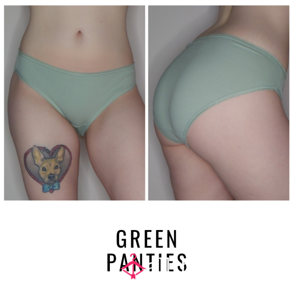 GREEN PANTIES