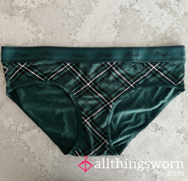 Green Plaid VS Fullback Panties 🖤💚