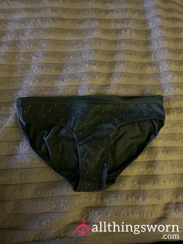 Green Polka Dot Panty Wear