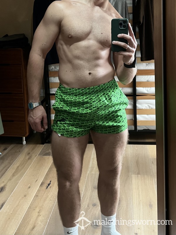 Green Puma Shorts