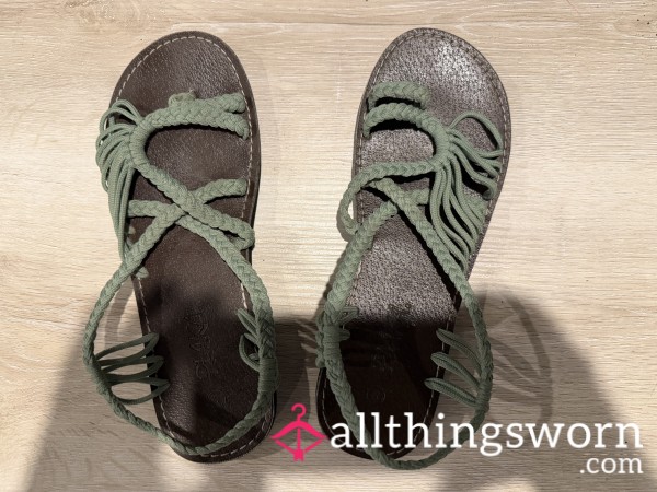 Green Sandals