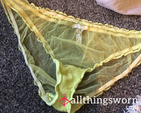 🔥Green See Through Pantirs🔥