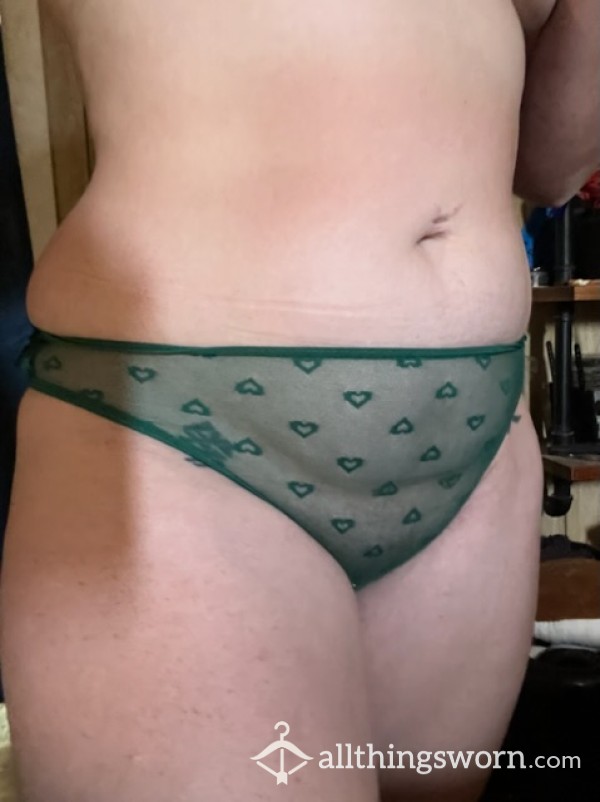 Green Sheer Cheekies