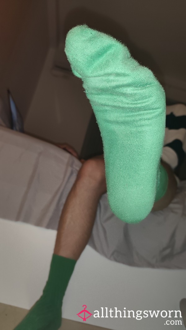 Green Smelly Socks
