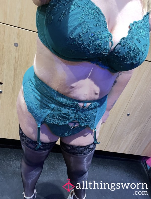 Green Sparkle Set
