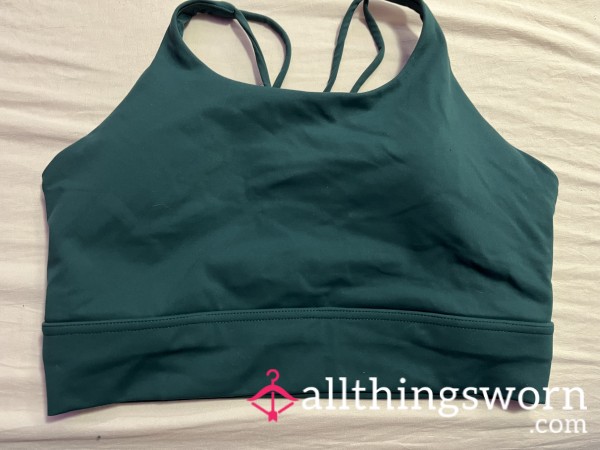 Green Sports Bra