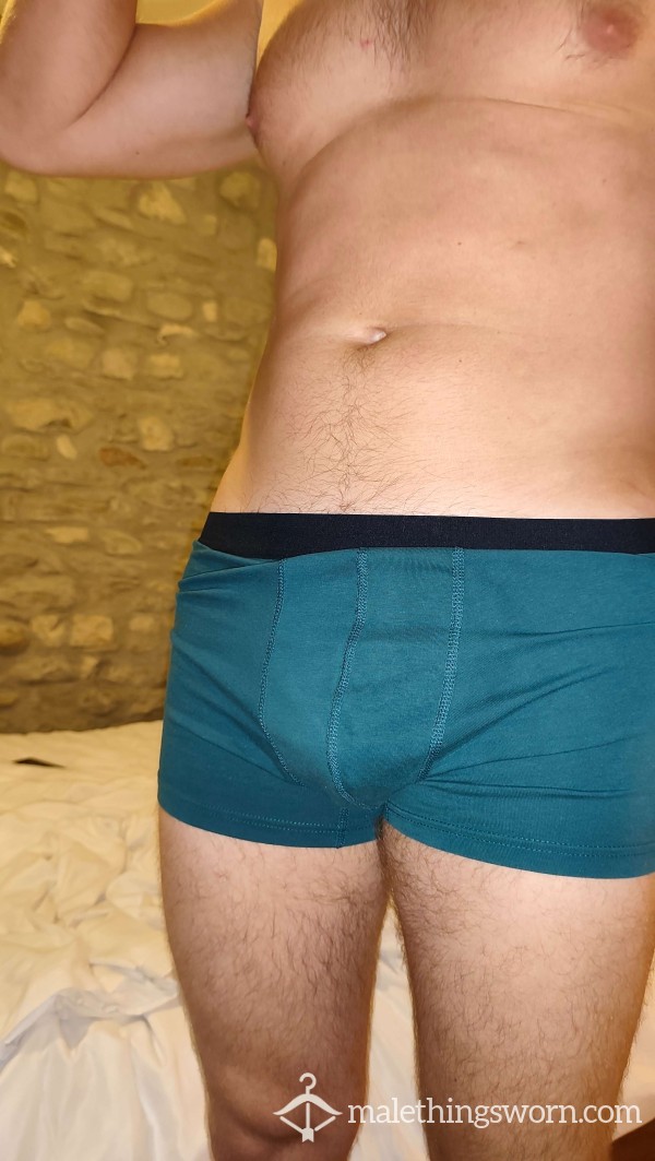 Green Stretchy Tight Shorts