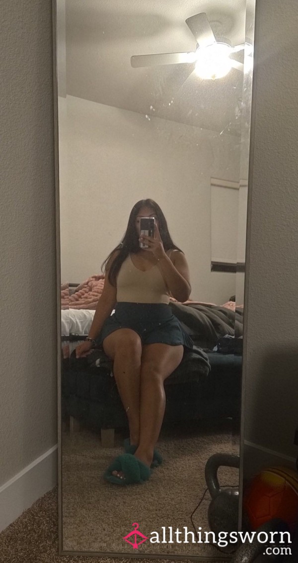 Green Tennis Skort