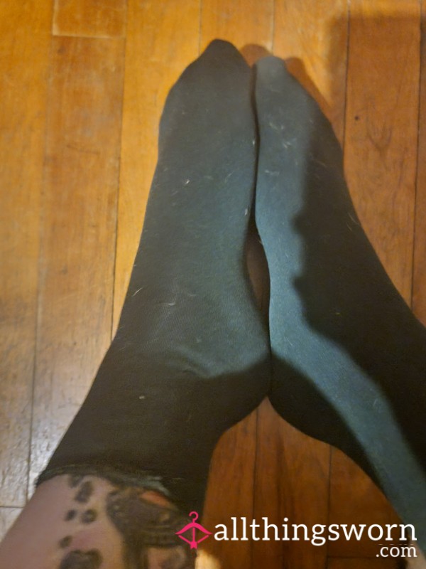 Green Thermal Fleece Lined Socks
