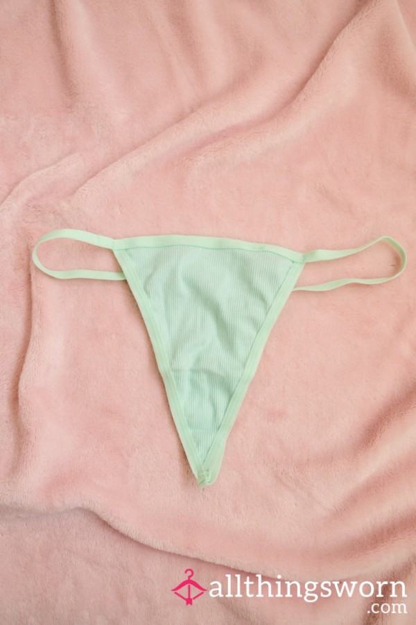 Green Thong - 48hr Wear 💚