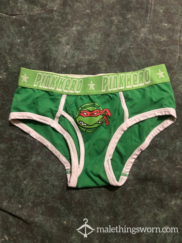 Green TMNT Boy Briefs