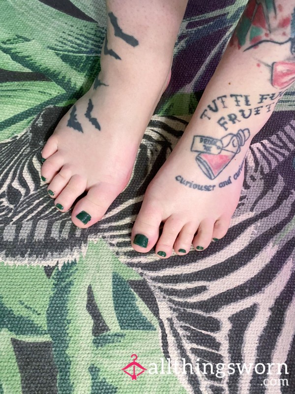 Green Toenails 💚🦓
