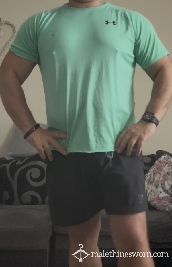 Green Under Amour T-shirt