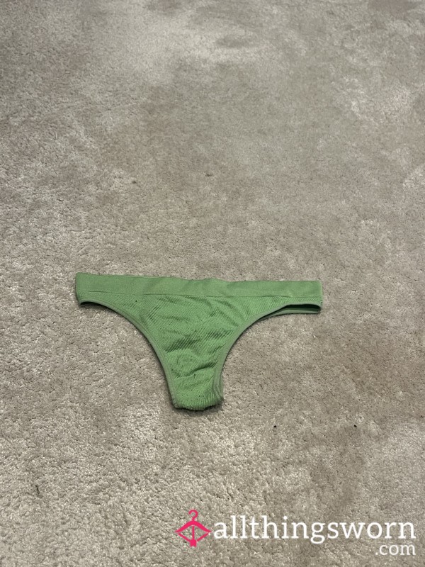 Green Used Thong