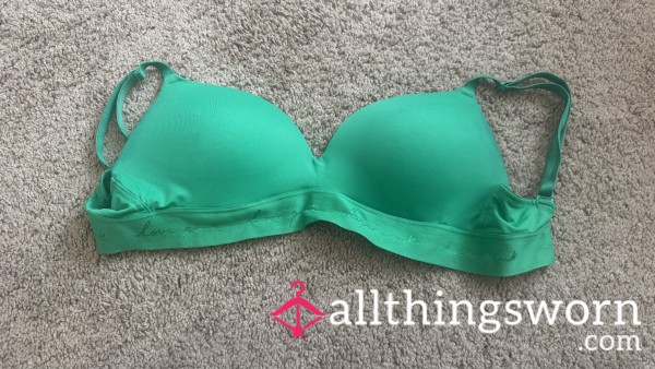 Green Victoria Secret Bra (32DD)
