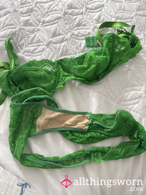 Green Well Worn Underwear