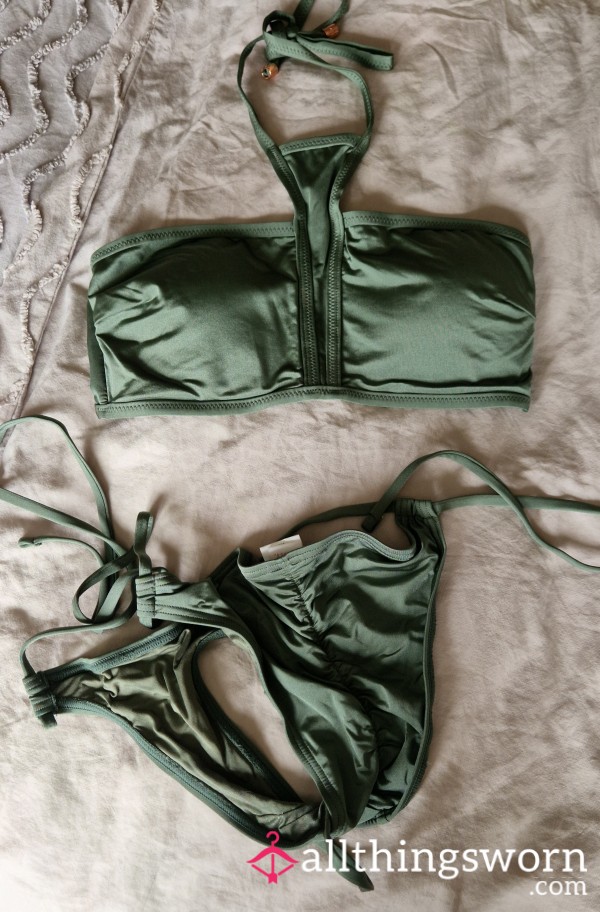 Green With Envy: My S**y Worn Bikini 👙💚