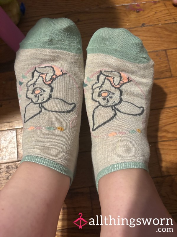 Green/gray Pig Socks