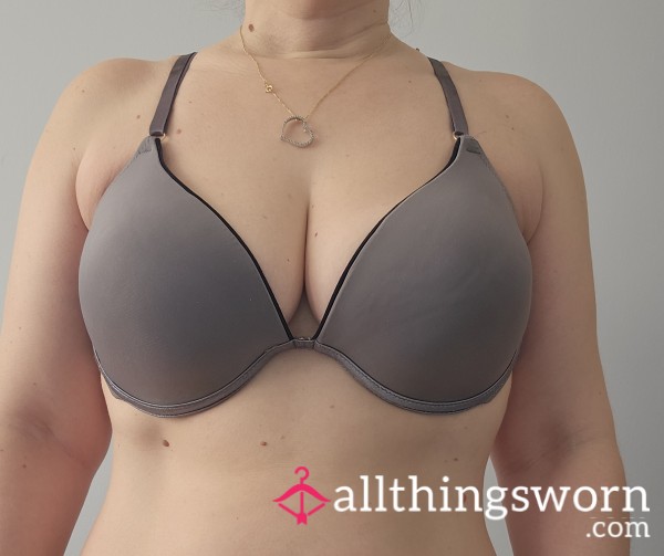 Grey 38C Extra Padded Bra