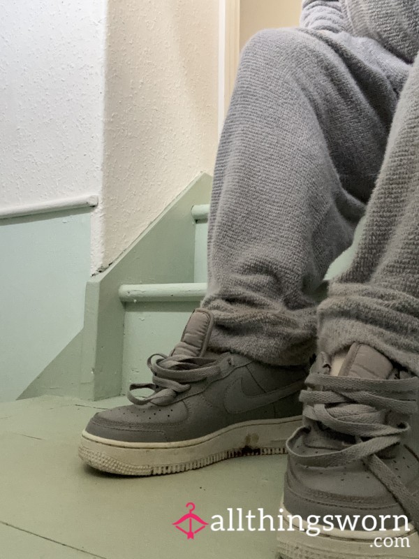 Grey AF1s